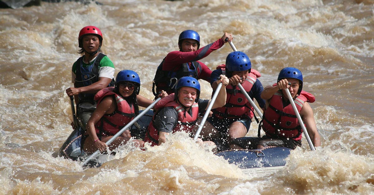 Padas White Water Rafting (Grade IIIIV) ECHO Adventures