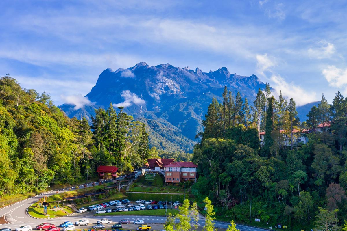 Mount Kinabalu view